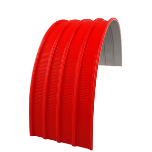 Cubierta de Aluzinc CM5T Curvo